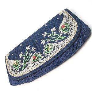 Vintage Souré Beaded Floral Handbag